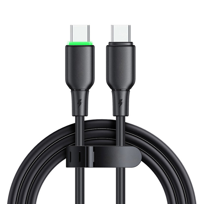 CABLE XMART TYPE-C-TYPE-C 1.2m 65W BLACK