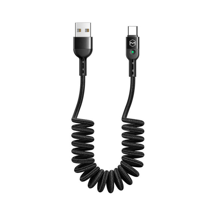 CABLE XMART TYPE-C SPYRAL BLACK