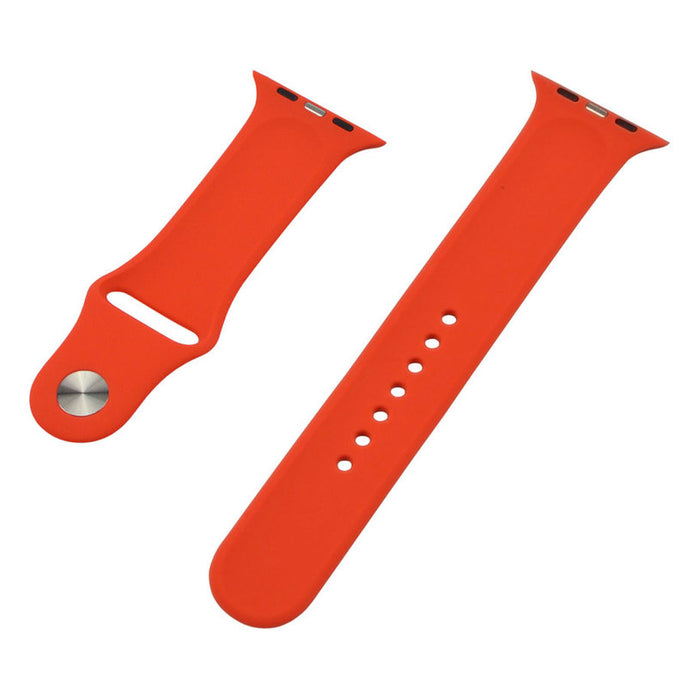 XMART SILICONE STRAP FOR APPLE WATCH 45 MM RED