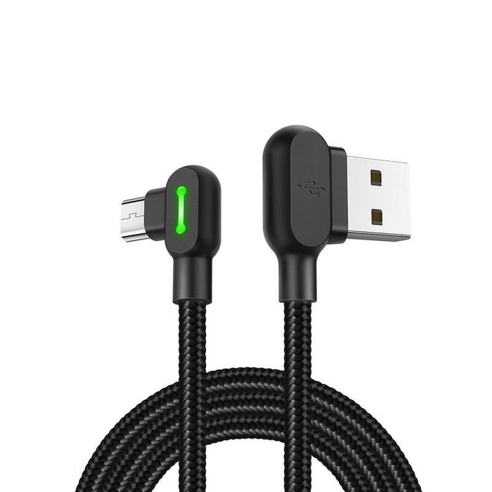 Cable Xmart Gaming 90* USB-microUSB 1.2M