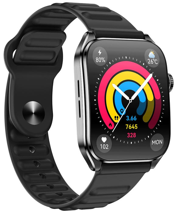 Smart watch XMART AM1130B AMOLED BLACK HEART MONITOR, SPO2