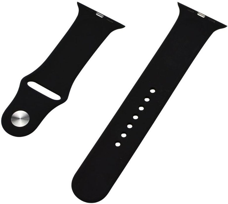 XMART SILICONE STRAP FOR APPLE WATCH 45 MM BLACK
