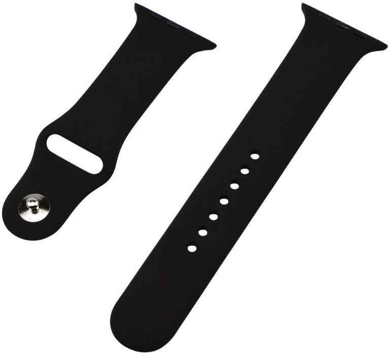 XMART SILICONE STRAP FOR APPLE WATCH 45 MM BLACK