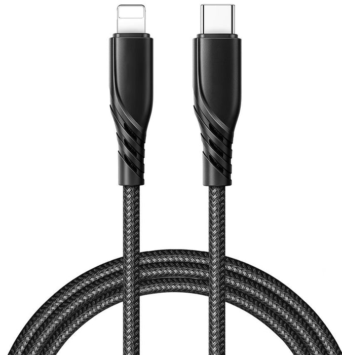Cable Xmart Lightning to Type-C Greased Series 1.2m Black