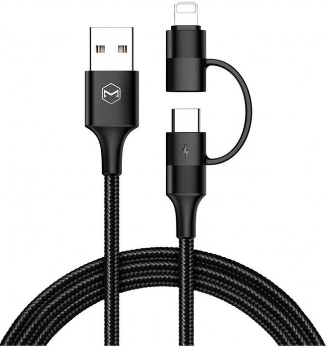 Cable Xmart Type-C + Lightning Black