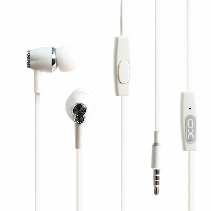 Headphones XO S26 Music Earphone White