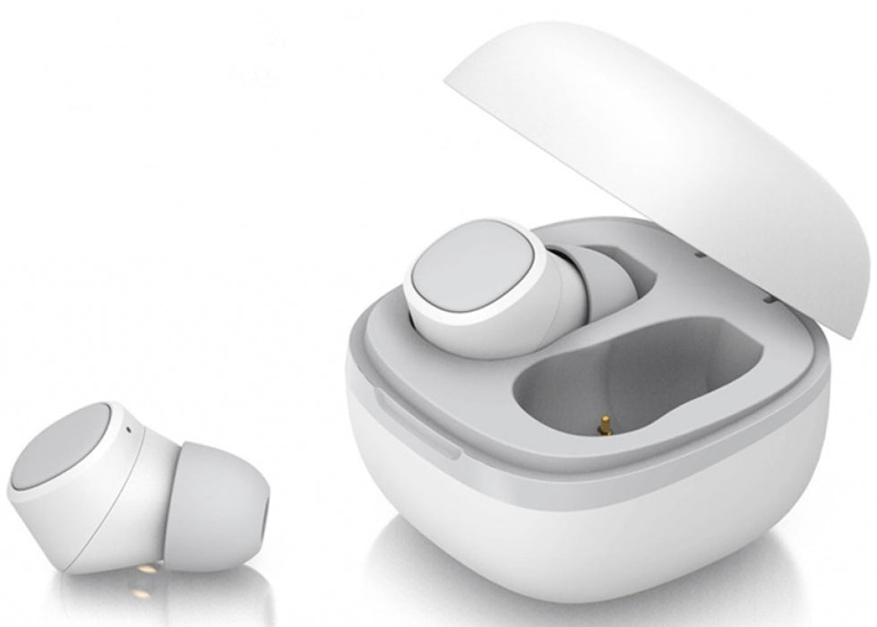 Headphones XO T10 double bluetooth earphone White
