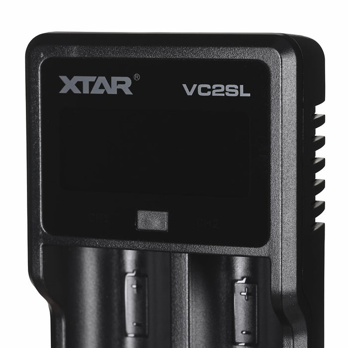 XTAR VC2SL Battery charger Li-ion / Ni-MH / Ni-CD 18650
