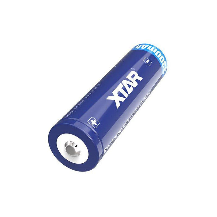 Rechargeable battery XTAR for flashlights 18650 with protection, 3300mAh, Li-ion