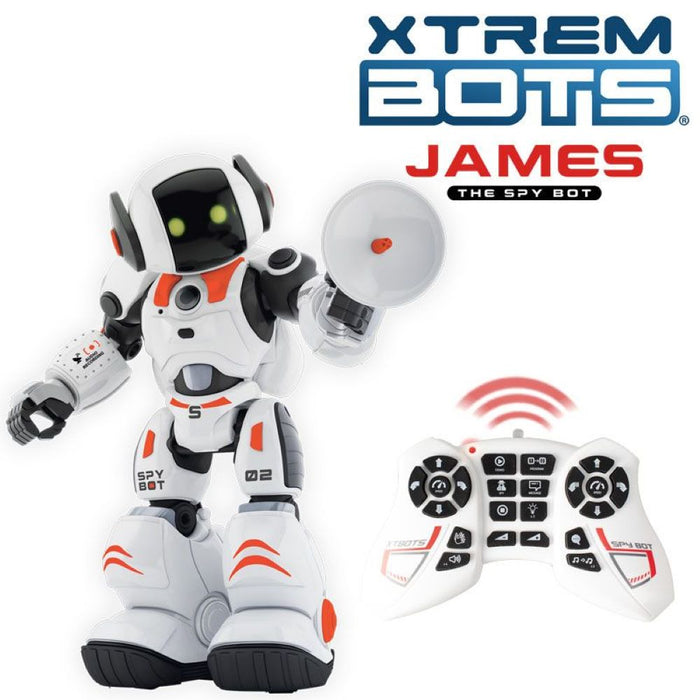 XTREM BOTS RC James The Spy Bot XT3803084 30846