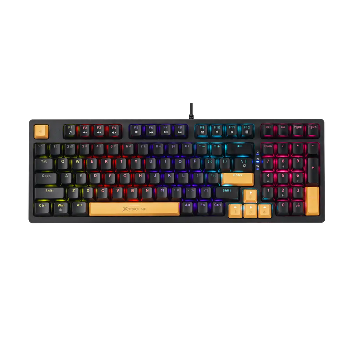 Xtrike me GK-997 Wired Mechanical Keyboard - Клавиатури<<<Компютърна периферия<<<MediaTrade