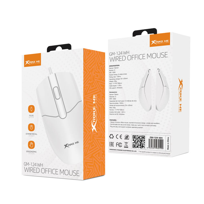 Xtrike me Mouse GM-124WH