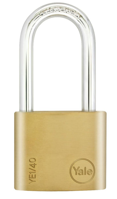 YALE BRASS PADLOCK 30MM