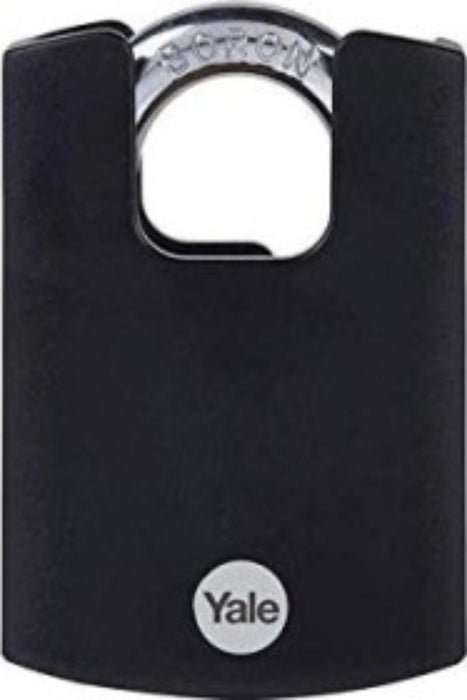 YALE BRASS PADLOCK 50MM BLACK