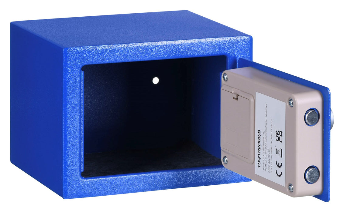 Yale YSV/170/DB2/B Freestanding safe 3.8 l Steel Blue