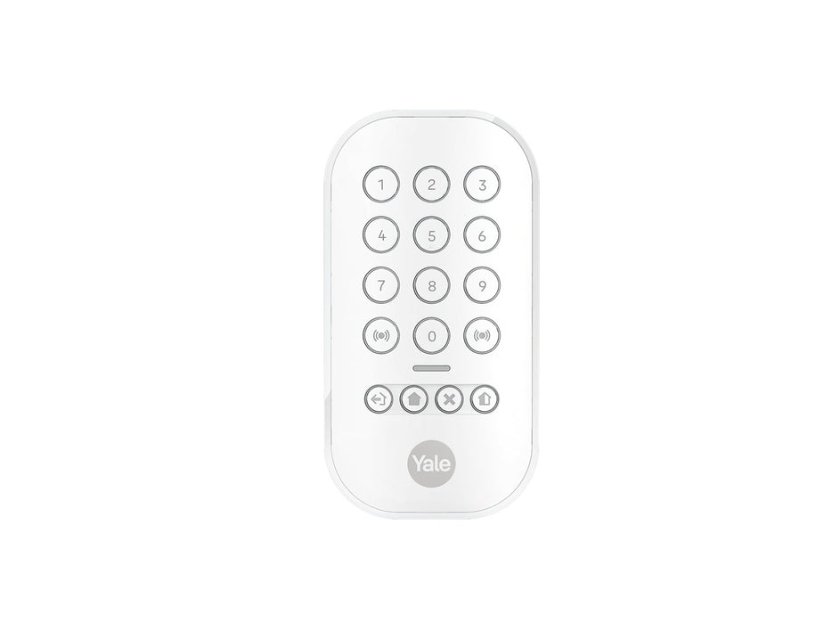 Yale smart alarm starter kit 6 elements - Control unit, Siren, Keypad, Remote control, Motion detector, Window/door detector