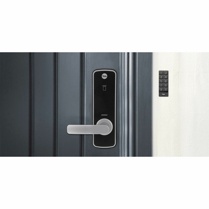 Key padlock Yale 05/301000/BL Metal Plastic Rectangular
