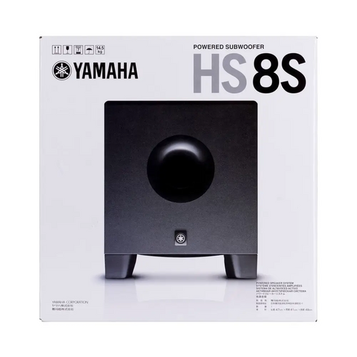 Yamaha HS8S subwoofer Black 150 W - SpeakersNGL-GLO<<<Sound systemNGL<<<ActionPL
