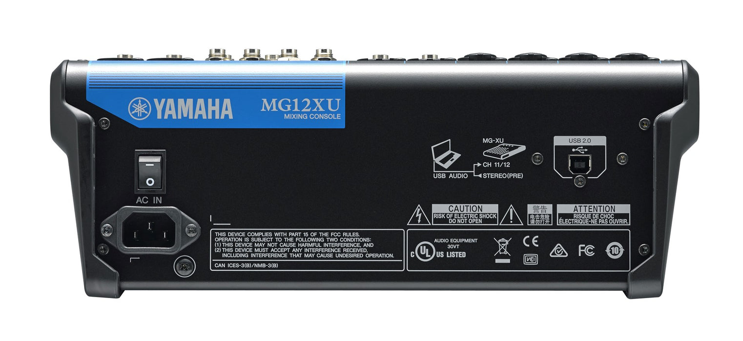 Yamaha MG12XU - 12-channel mixing console