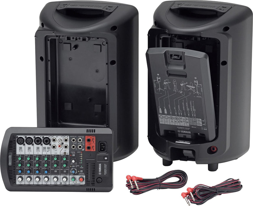 Yamaha Stagepas 400BT - portable PA system with 8-channel mixer and built-in power amplifier