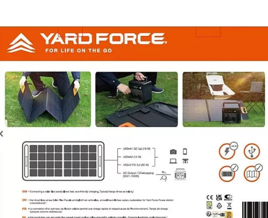SOLAR PANEL 200W YARDFORCE