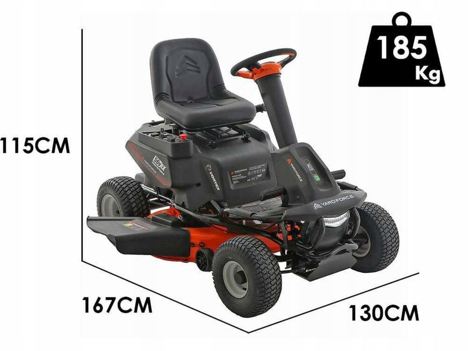 YARDFORCE CORDLESS TRACTOR MOWER