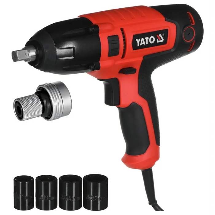 Yato YT-82020 power wrench 1/4’’ 3300 RPM 450 N⋅m Black Red 450 W - Impact wrenchesNAK-KLU<<<Cordless