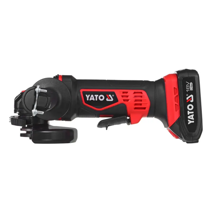 Yato YT-82826 angle grinder 125 mm 18 V Black Red - Angle grindersNAK-SKA<<<Cordless toolsNAK<<<ActionPL&&&Angle