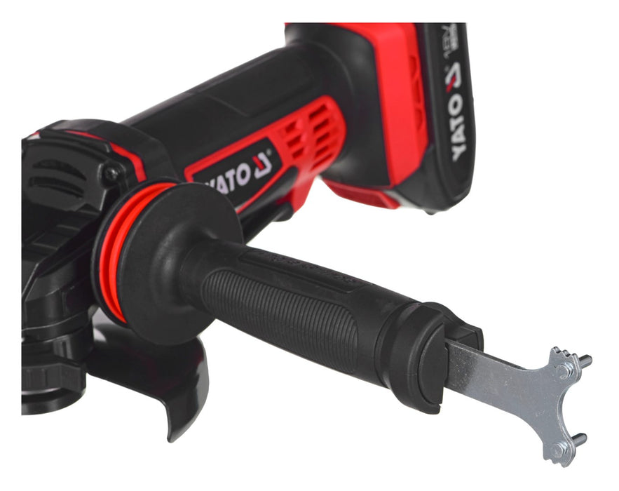 Yato YT-82826 angle grinder 125 mm 18 V Black, Red