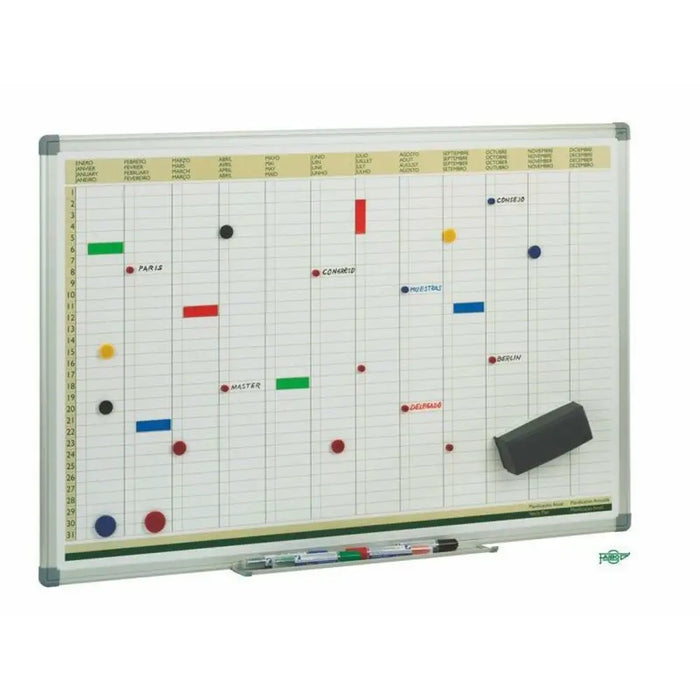 Yearly planner Faibo 60 x 90 cm - Електроника Периферни и резервни части<<<Компютри|
