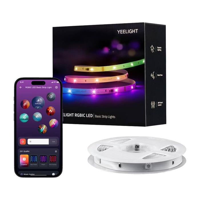 Yeelight LED RGBIC Strip Basic Strip Lights (12m)