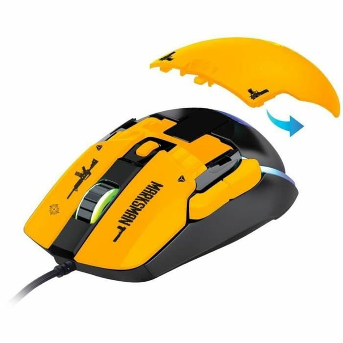 Mouse Yenkee MARKSMAN YMS 3600YW Yellow 3600 DPI