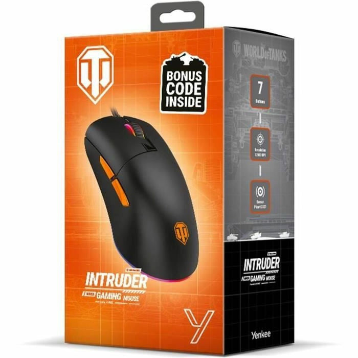 Mouse Yenkee INTRUDER YMS WT200 Black