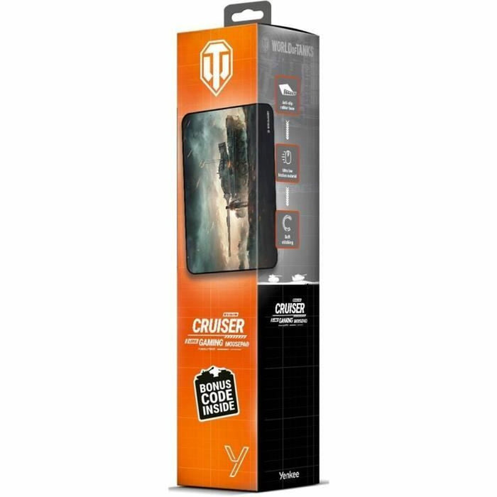 Mouse Mat Yenkee CRUISER - YPM WT47 Black