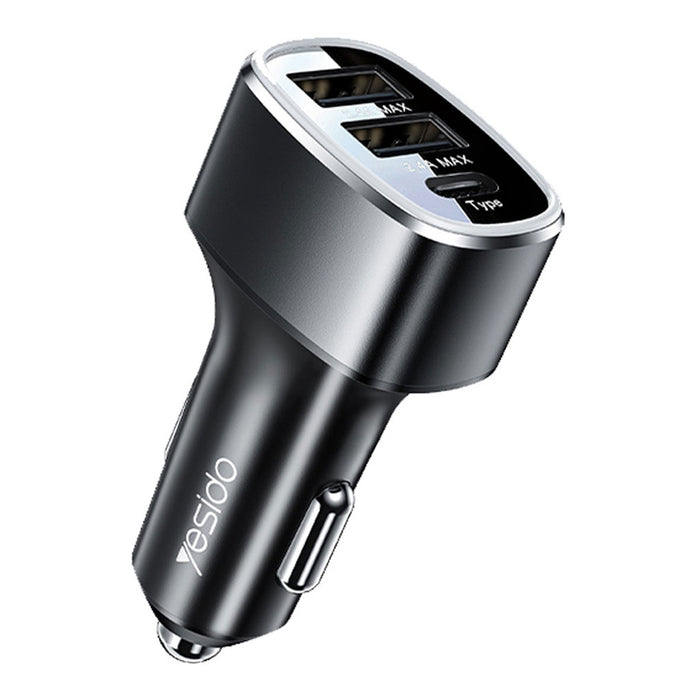 USB CAR CHARGER 25W YESIDO