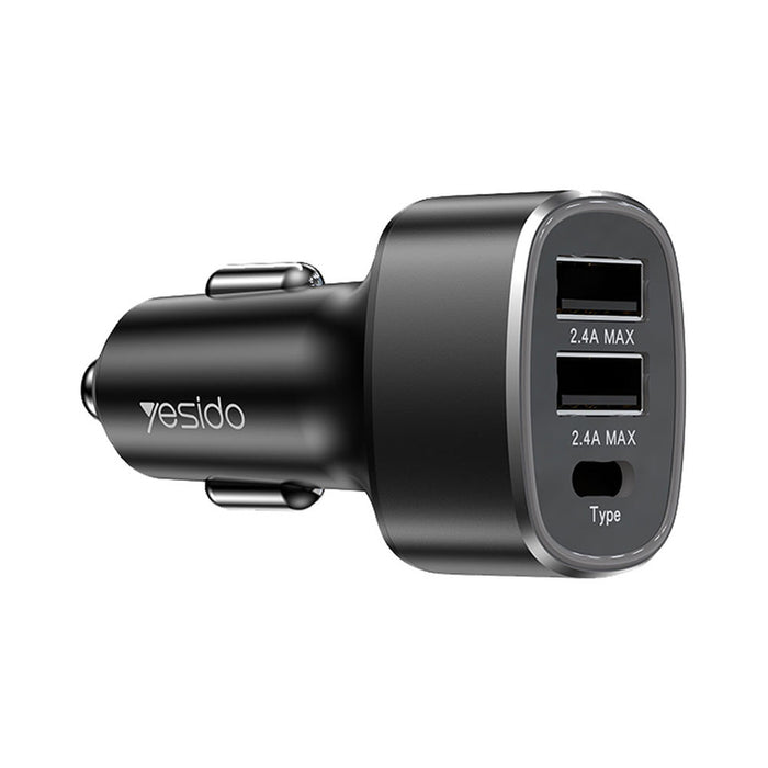 USB CAR CHARGER 25W YESIDO