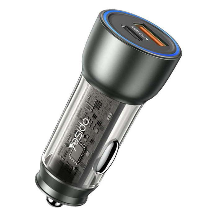 USB CAR CHARGER 30W YESIDO