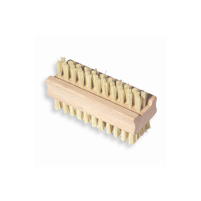 DOUBLE SIDED BRUSH 10 CM BAMBOO YORK