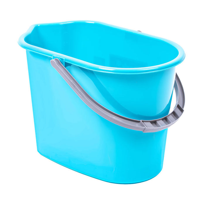 BUCKET RECTANGULAR WITH STRAINER 10L YORK