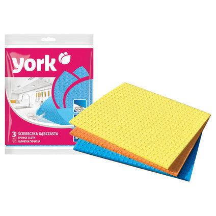 SET OF 3 WET TOWELS 17.5X15.5 CM YORK