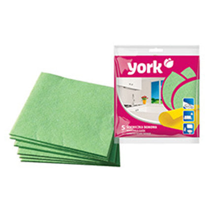 SET OF 5 BABY TOWEL. 35X35CM YORK