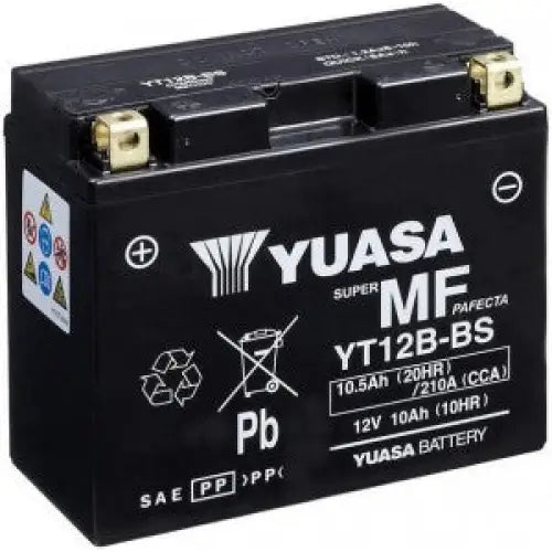 YUASA YT12B-BS 10.5AH 210A L+ AGM - АКУМУЛАТОРИ<<<MaxCar