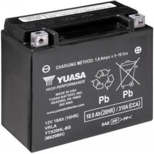 YUASA YTX20HL-BS 18.9AH 310A R+ AGM - АКУМУЛАТОРИ<<<MaxCar