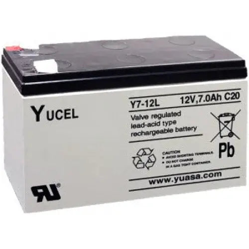 YUASA YUCEL Y7-12 F1 VRLA 12V 7AH - АКУМУЛАТОРИ<<<MaxCar