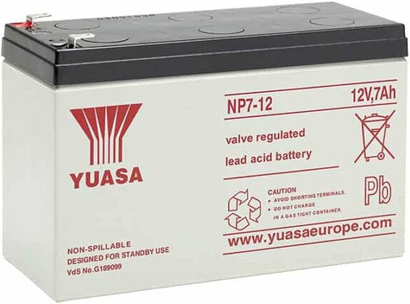 YUASA NP7-12L VRLA 12V 7AH