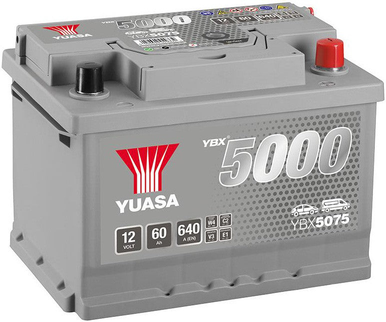 YUASA YBX5000 60AH 640A R+