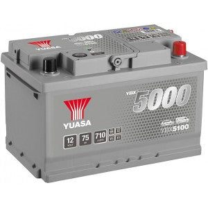 YUASA YBX5000 75AH 710A R+