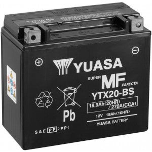 YUASA YTX20-BS 18.9AH 270A L+ AGM