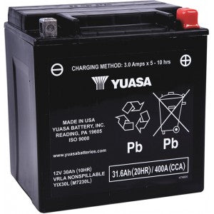YUASA YIX30L-BS 31.6AH 400A R+ AGM