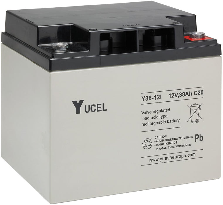 YUASA YUCEL Y38-12I VRLA 12V 38AH